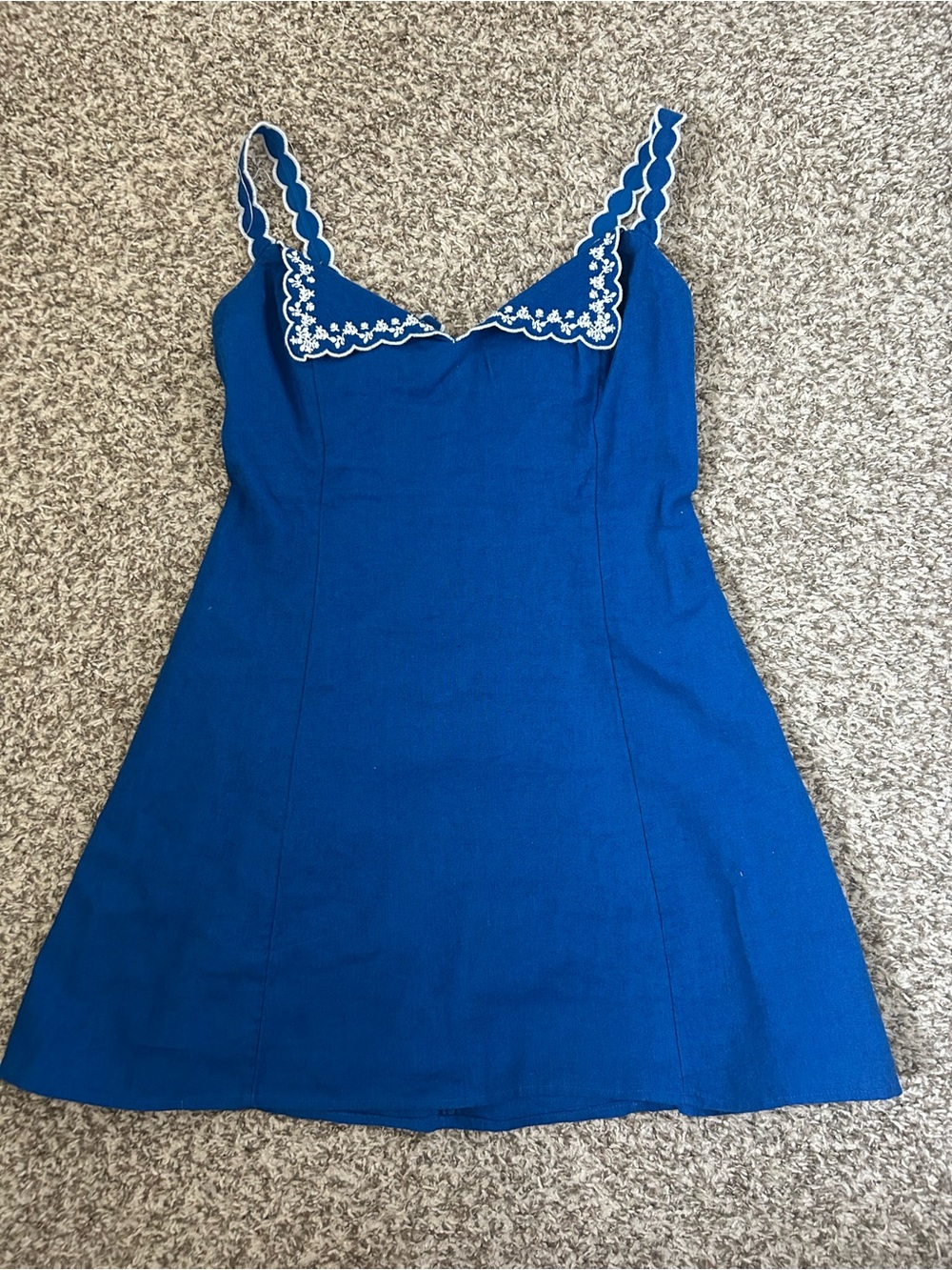 Brand new/never worn Abercrombie blue dress
